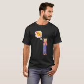 Bitcoin Crash Sad Crypto Miner & Btc Holder T-shirt (Voorkant volledig)