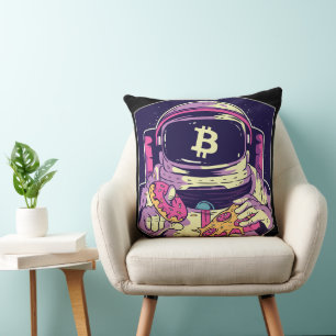 BITCOIN-Crypto Astronaut Kussen