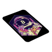 BITCOIN-Crypto Astronaut Magneet (Rechterzijde)