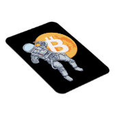 BITCOIN -Crypto astronaut- naar de maan Magneet (Rechterzijde)