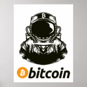 BITCOIN-Crypto Astronaut Poster (Voorkant)