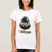 BITCOIN-Crypto Astronaut T-shirt (Voorkant)