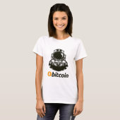 BITCOIN-Crypto Astronaut T-shirt (Voorkant volledig)