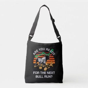 Bitcoin CRYPTO BULL RUN Crossbody Tas