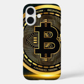 Bitcoin Crypto- Case-Mate iPhone Case (Achterkant)