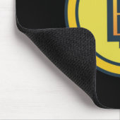 Bitcoin Crypto Design Sticker Muismat (Hoek)