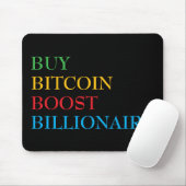Bitcoin Crypto Muismat (Met muis)