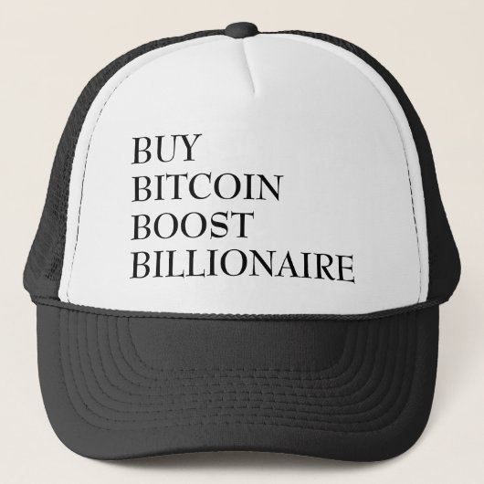 Bitcoin Crypto-Pet Trucker Pet (Voorkant)