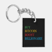 Bitcoin Crypto Sleutelhanger (Voorkant Links)