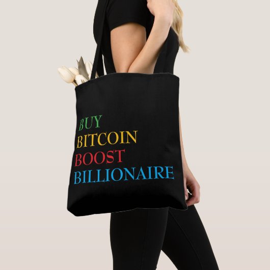 Bitcoin Crypto Tote Bag (Dichtbij)