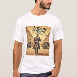Bitcoin Cryptocurrency Design T-shirt