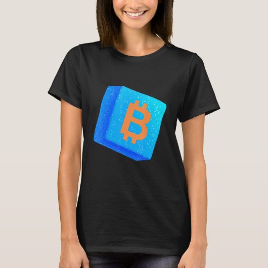 Bitcoin Cryptovaluta Crypto Exchange Blockchain T-shirt (Voorkant)
