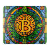 Bitcoin Cutting Board Snijplank (Voorkant)