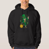 BITCOIN DABBING LEPRECHAUN BITCOIN ST PATRICK'S DA HOODIE (Voorkant)