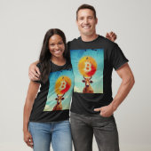 Bitcoin Dappere Stier T-shirt (Unisex)