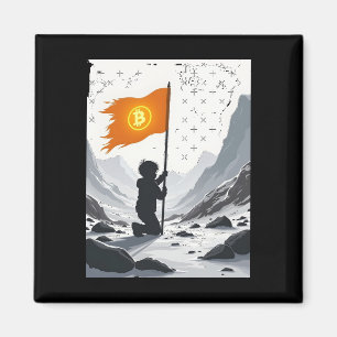 Bitcoin Dark Verborgen Krachten Van Crypto-Sticker Magneet