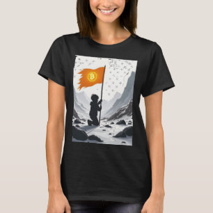 Bitcoin Dark Verborgen Krachten Van Crypto-Sticker T-shirt