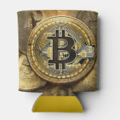 Bitcoin Design Koelbox Blikjeskoeler (Achterkant)