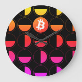 Bitcoin Designer Grote Klok (Voorkant)