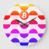 Bitcoin Designer Grote Klok (Voorkant)