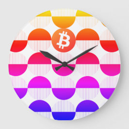 Bitcoin Designer Grote Klok