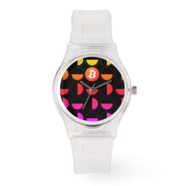 Bitcoin Designer Horloge