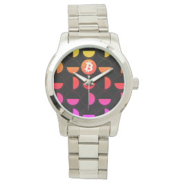 Bitcoin Designer Horloge