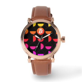 Bitcoin Designer Horloge