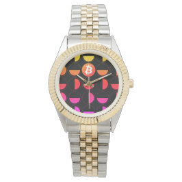 Bitcoin Designer Horloge