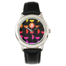 Bitcoin Designer Horloge