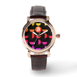 Bitcoin Designer Horloge
