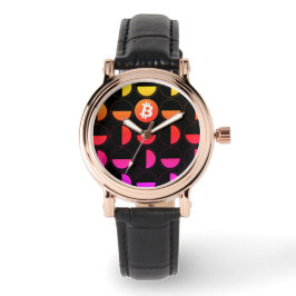 Bitcoin Designer Horloge