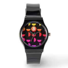 Bitcoin Designer Horloge
