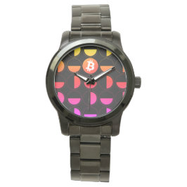 Bitcoin Designer Horloge