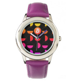 Bitcoin Designer Horloge