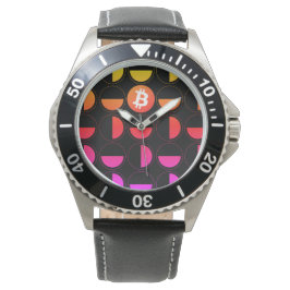 Bitcoin Designer Horloge