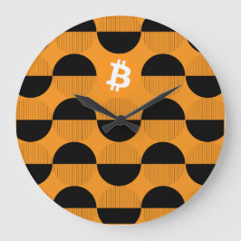 Bitcoin Designer Watch Grote Klok