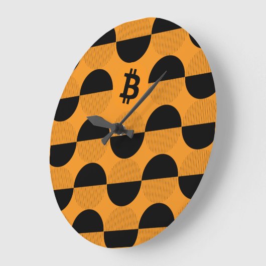 Bitcoin Designer Watch Grote Klok (Hoek)