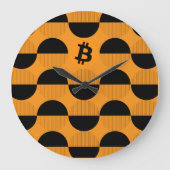 Bitcoin Designer Watch Grote Klok (Voorkant)