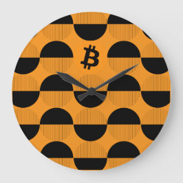 Bitcoin Designer Watch Grote Klok