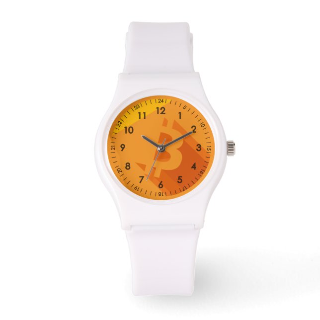 Bitcoin Designer Watch Horloge (Voorkant)