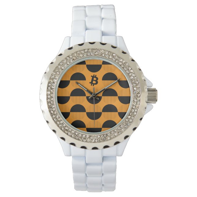 Bitcoin Designer Watch Horloge (Voorkant)