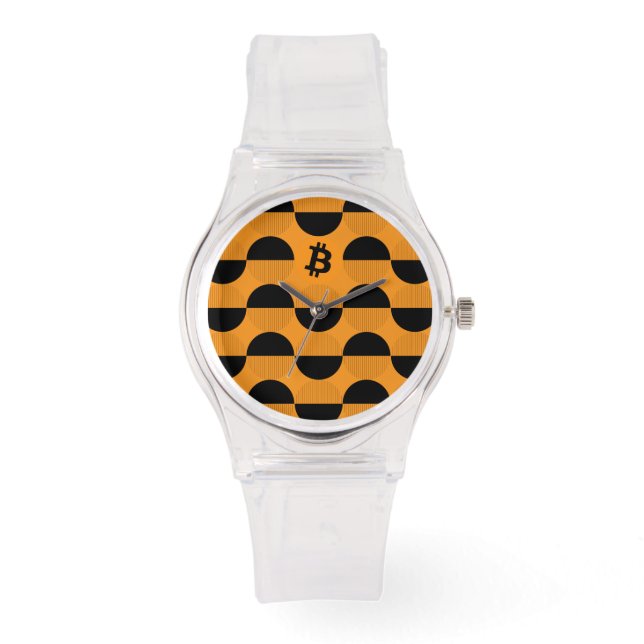 Bitcoin Designer Watch Horloge (Voorkant)