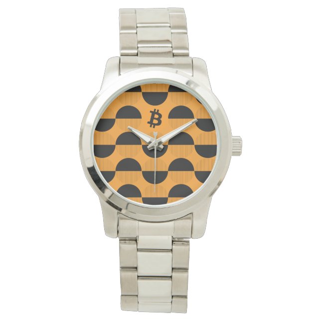 Bitcoin Designer Watch Horloge (Voorkant)