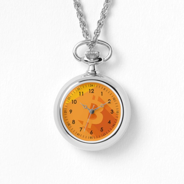 Bitcoin Designer Watch Horloge (Voorkant)