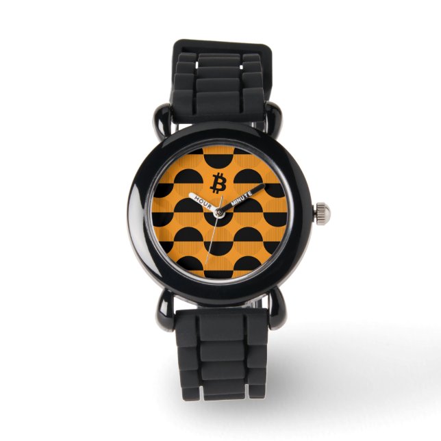Bitcoin Designer Watch Horloge (Voorkant)