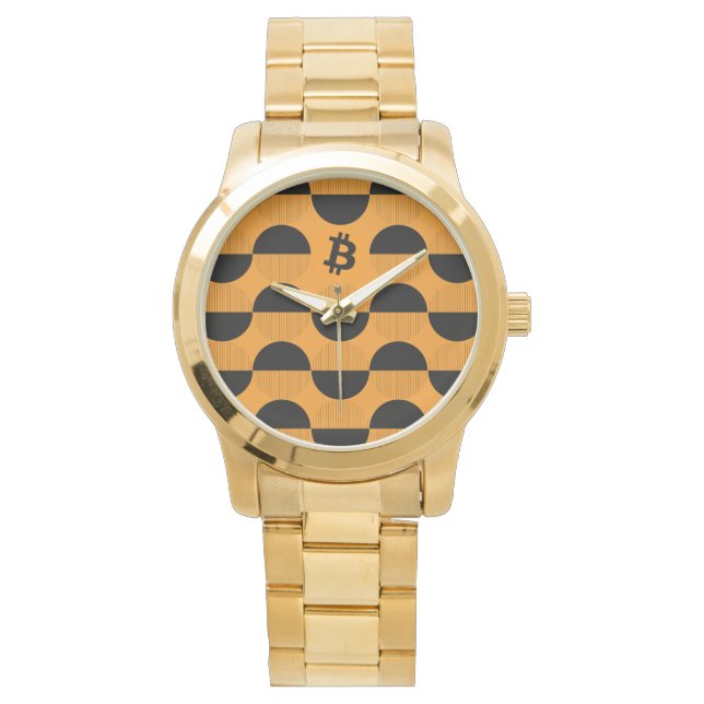 Bitcoin Designer Watch Horloge (Voorkant)