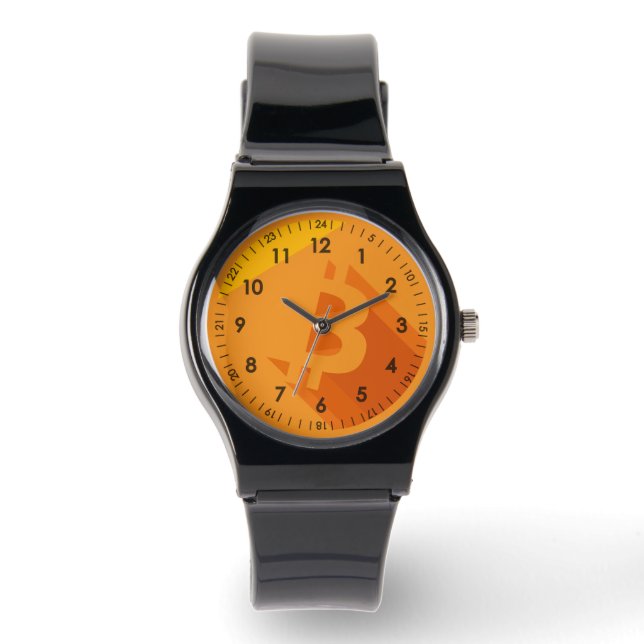 Bitcoin Designer Watch Horloge (Voorkant)