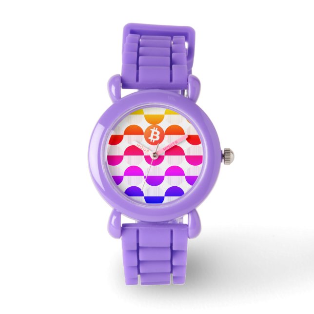 Bitcoin Designer Watch Horloge (Voorkant)