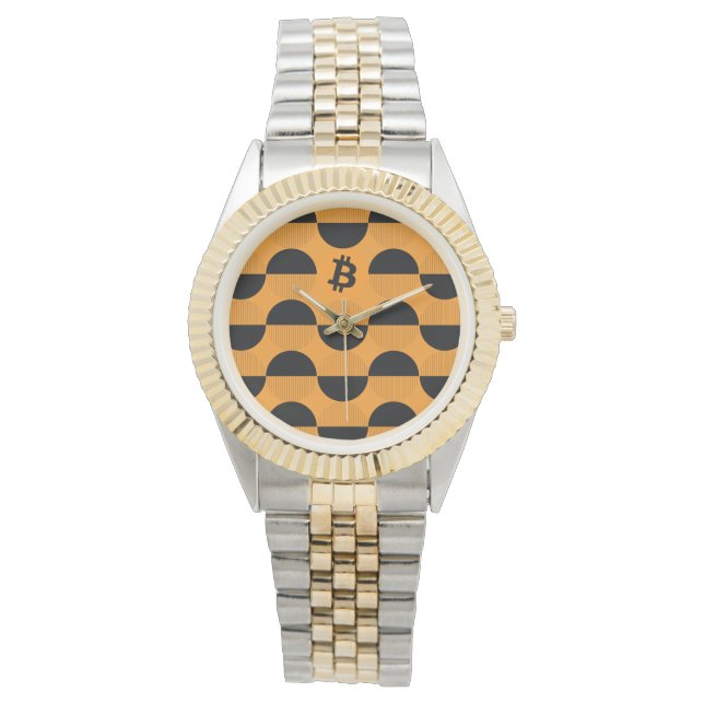 Bitcoin Designer Watch Horloge (Voorkant)